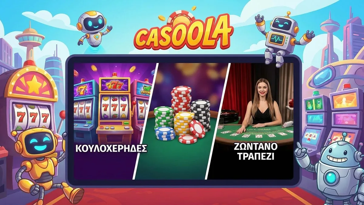 Παιχνίδια καζίνο στο Casoola