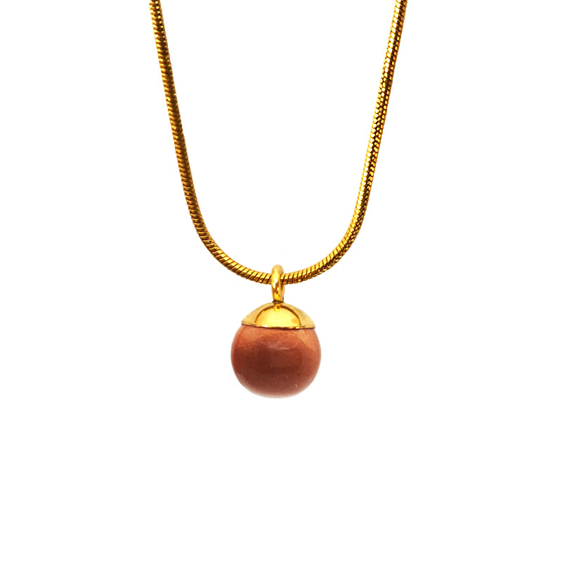 Nunako Necklace Fedra Terracotta